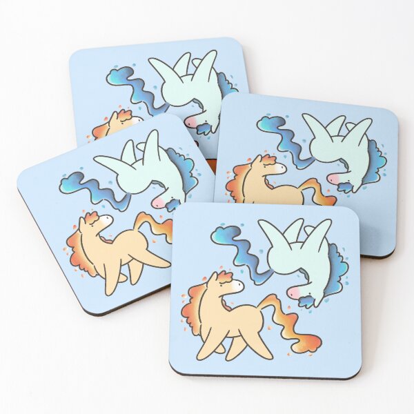 Item preview, Flame and Wave Pony  designed and sold by MiloverseOfficial.