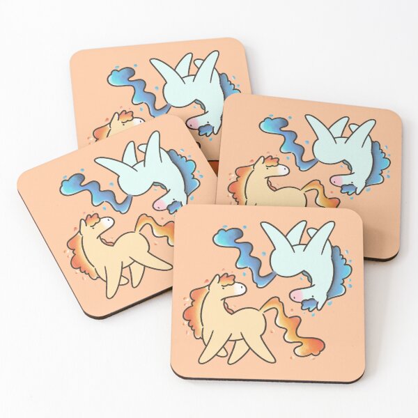 Item preview, Flame and Wave Pony  designed and sold by MiloverseOfficial.