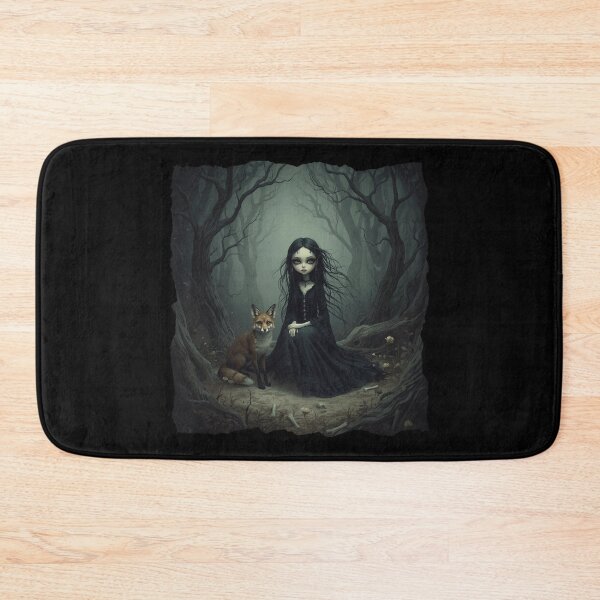 Item preview, Gothic girl with fox designed and sold by Tragedyshop.