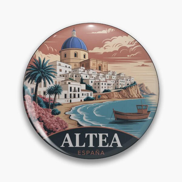 Item preview, Altea España: Mediterranean Coastal Art  designed and sold by CircinusStore.