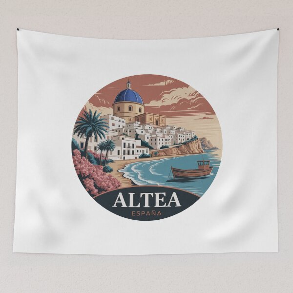 Item preview, Altea España: Mediterranean Coastal Art  designed and sold by CircinusStore.