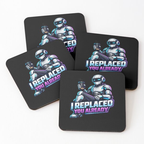 Item preview, AI Replaced Me - Future of Tech Graphic Art designed and sold by irfanshikh.