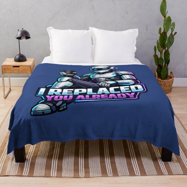 Item preview, AI Replaced Me - Future of Tech Graphic Art designed and sold by irfanshikh.