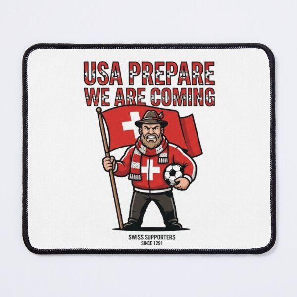 Item preview, Switzerland Soccer Fans 2026 Sticker We Are Coming designed and sold by Imaginarium of Chaos falcon88 .