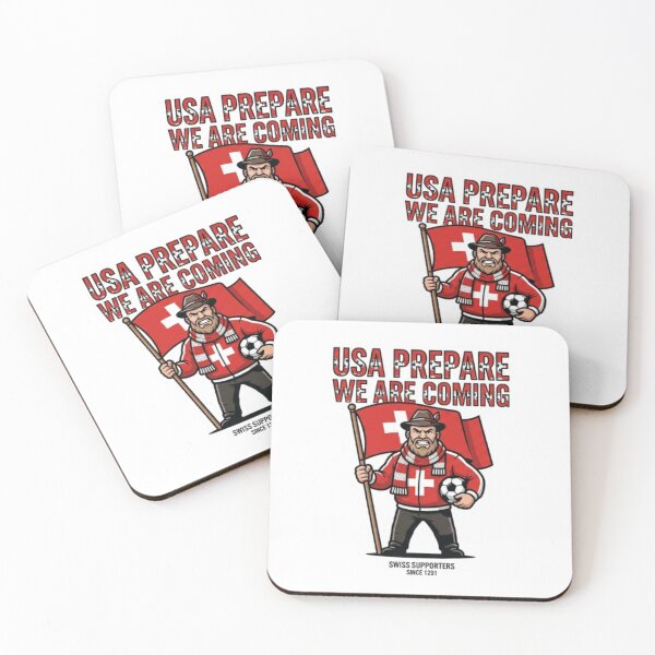 Item preview, Switzerland Soccer Fans 2026 Sticker We Are Coming designed and sold by Imaginarium of Chaos falcon88 .