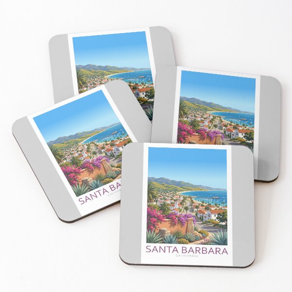 Item preview, Santa Barbara California - Travel art designed and sold by Marciolini.