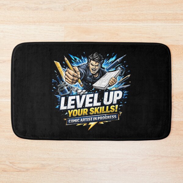 Item preview, Level Up Your Skills - Comic Artist in Progress designed and sold by SidTastic .