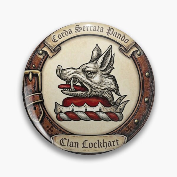 Item preview, Clan Lockhart Crest designed and sold by BagTown Clans.