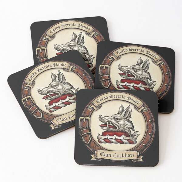 Item preview, Clan Lockhart Crest designed and sold by BagTown Clans.