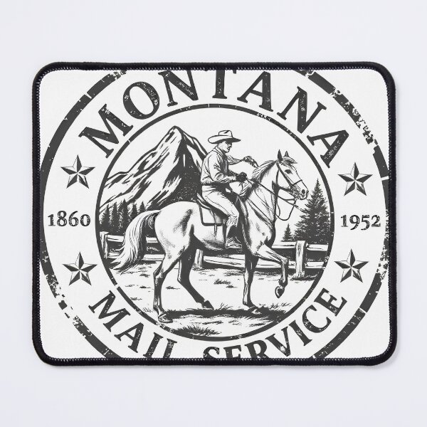 Item preview, Old Time Mail Delivery designed and sold by Bubba Whack Designs.