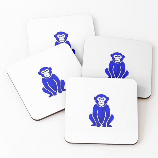 Item preview, Powerful Ape Sticker – Minimalist Geometric Art for Gym and Fitness designed and sold by bsbd-action.
