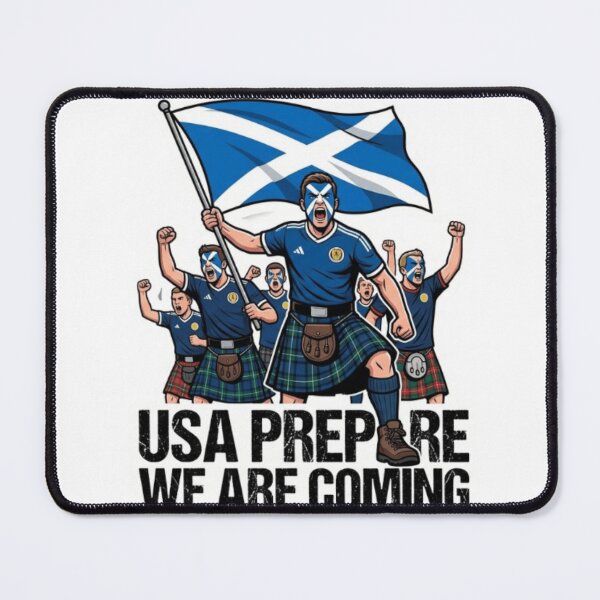 Item preview, Scotland Soccer Fans 2026 Sticker We Are Coming designed and sold by Imaginarium of Chaos falcon88 .