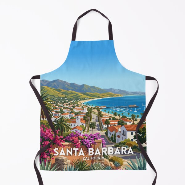 Item preview, Santa Barbara California - Travel Art designed and sold by Marciolini.