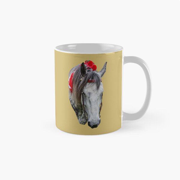 Item preview, Grey Horse with mane decoration designed and sold by Dalyndigital Photography.