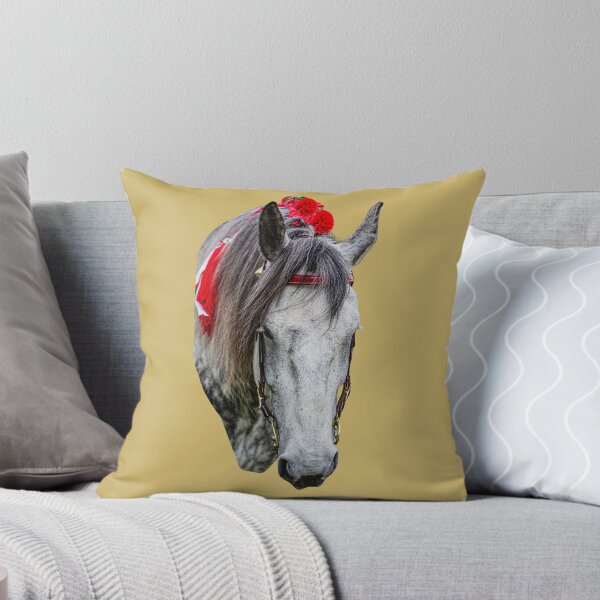 Item preview, Grey Horse with mane decoration designed and sold by Dalyndigital Photography.