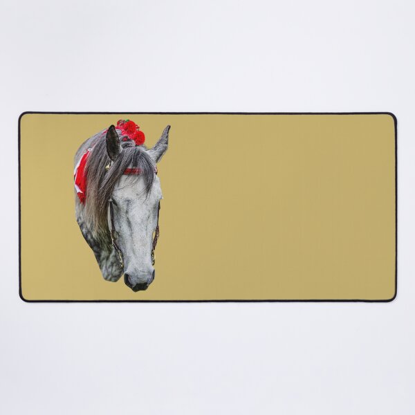 Item preview, Grey Horse with mane decoration designed and sold by Dalyndigital Photography.