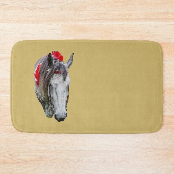 Item preview, Grey Horse with mane decoration designed and sold by Dalyndigital Photography.