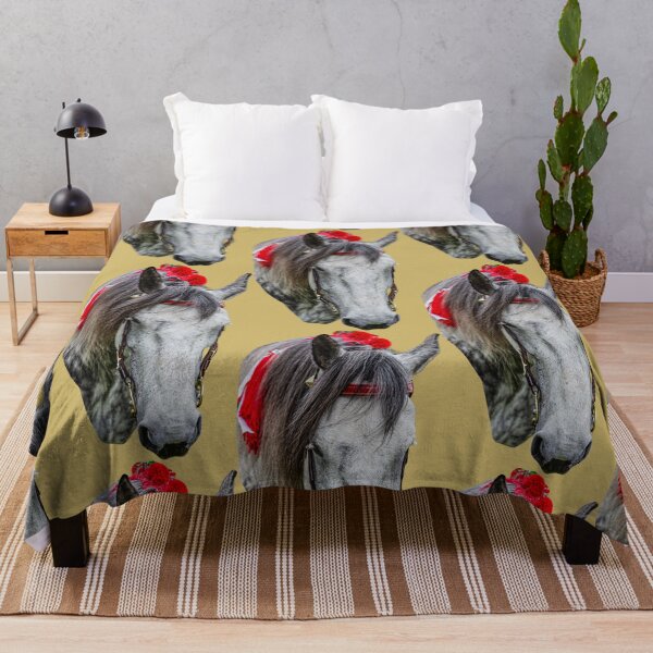 Item preview, Caballo gris con decoración de crin designed and sold by Dalyndigital Photography.
