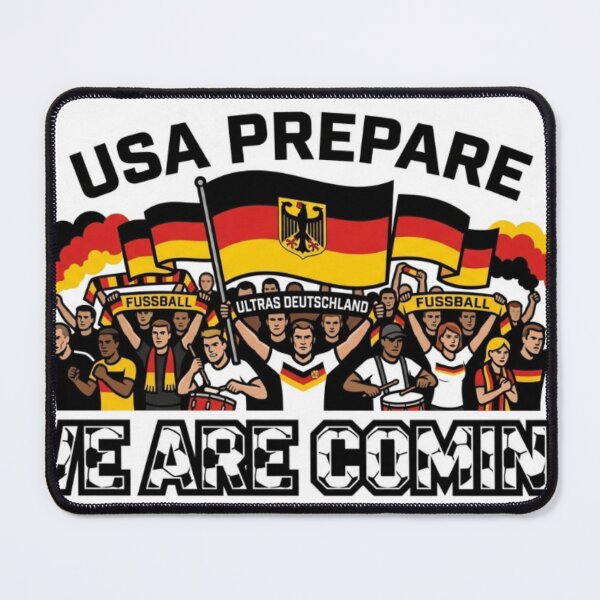 Item preview, Germany Soccer Fans 2026 Sticker We Are Coming designed and sold by Imaginarium of Chaos falcon88 .
