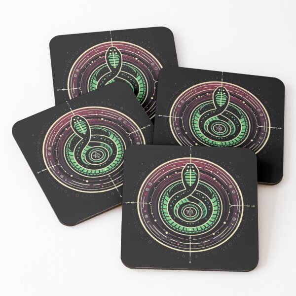 Item preview, Mystic Snake – Cosmic Infinity Design designed and sold by Dogandesighn.