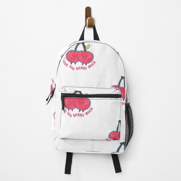 Item preview, Cute Kawaii Cherry I Love You Berry Much Pun Art designed and sold by meri3465.