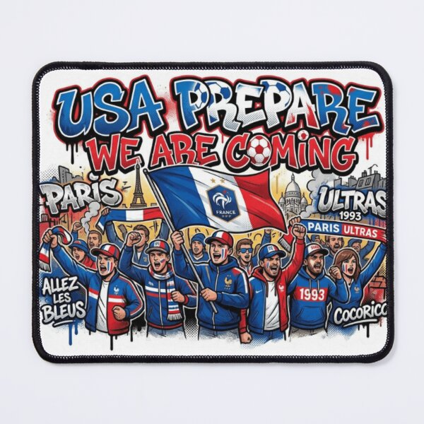 Item preview, France Soccer Fans 2026 Sticker We Are Coming designed and sold by Imaginarium of Chaos falcon88 .