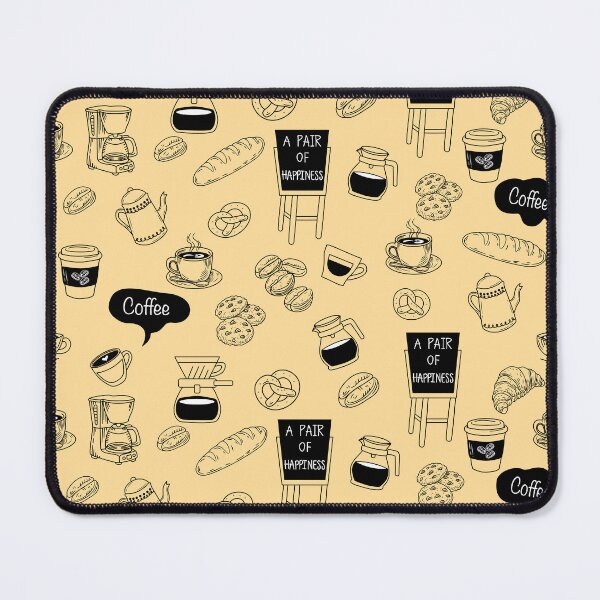 Item preview, Coffee and Bakery Seamless Pattern Vector Illustration in Hand-Drawn designed and sold by RS4you.