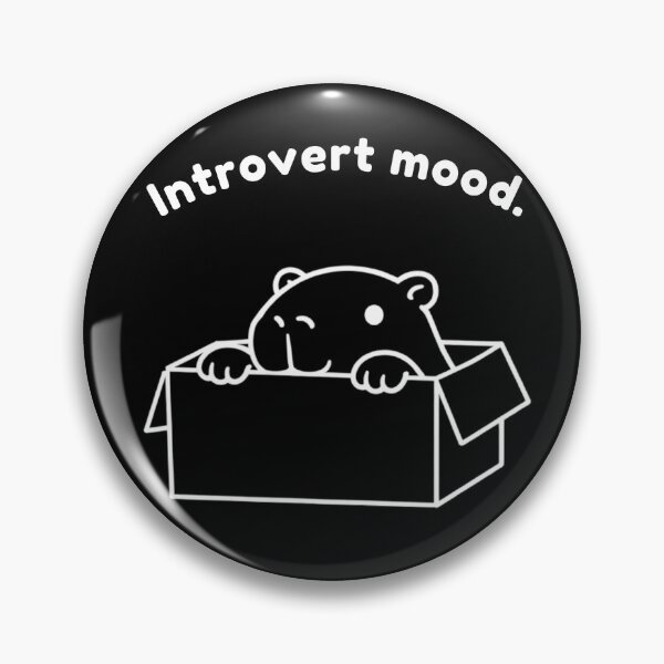 Item preview, Introvert Mood Capybara – Cute Cozy Animal Design designed and sold by PAPIRO SIGLO XXI.