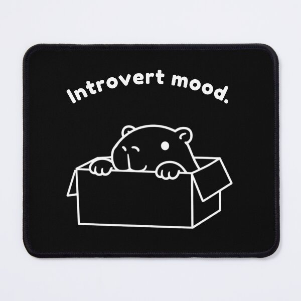 Item preview, Introvert Mood Capybara – Cute Cozy Animal Design designed and sold by PAPIRO SIGLO XXI.