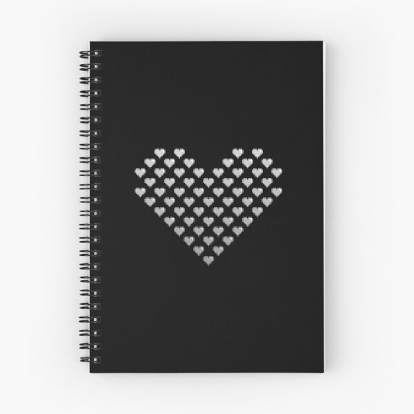 Item preview, Grey Sunset Gradient Heart designed and sold by TinyPixelStudio.