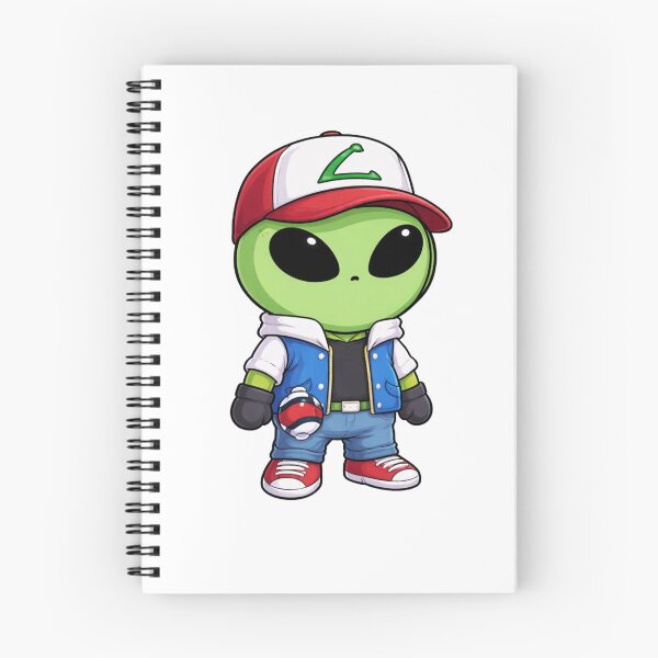 Item preview, Cute Alien Trainer Chibi | Space Creature Gamer Style designed and sold by fedetrev.