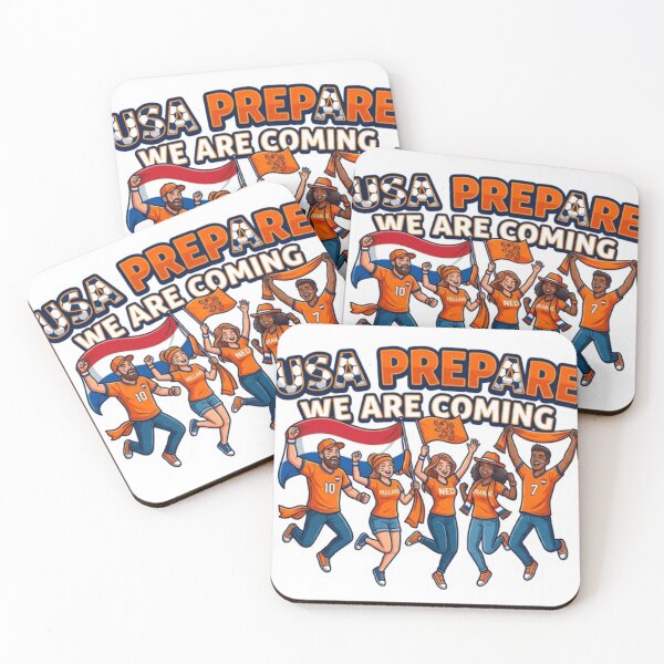 Item preview, Netherlands Soccer Fans 2026 Sticker We Are Coming designed and sold by Imaginarium of Chaos falcon88 .