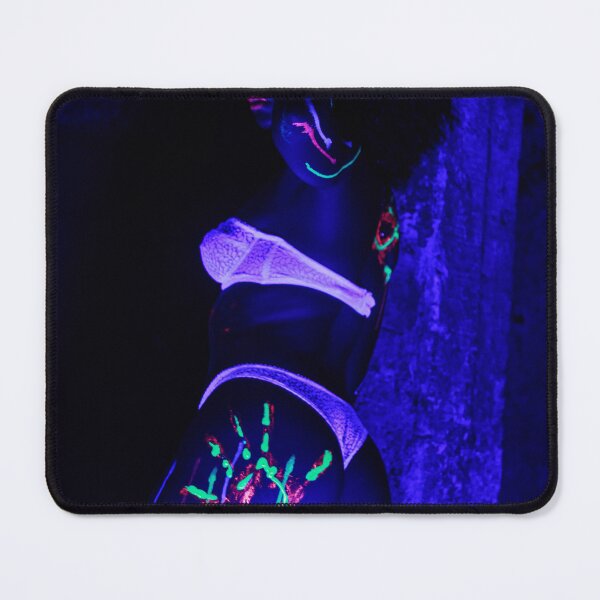 Item preview, Neon Body – UV Light Artistic Portrait designed and sold by TedKentPhoto.
