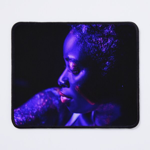 Item preview, Neon Body – UV Light Artistic Portrait designed and sold by TedKentPhoto.