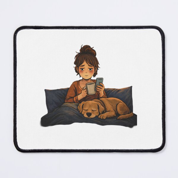 Item preview, Overthinking Dog Mom Night Thoughts designed and sold by Hoffmann-Shop.