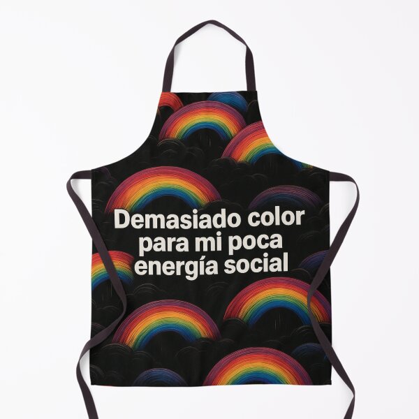 Item preview, Rainbow on a black background with a funny message designed and sold by RAISC.