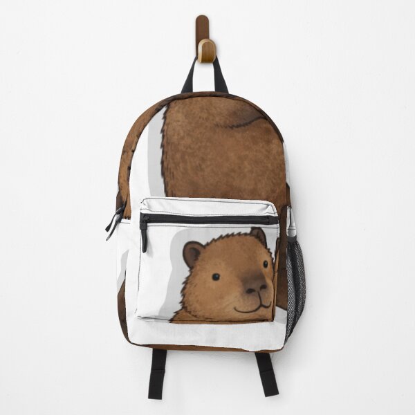 Item preview, Cute Cuddling Capybara Sticker designed and sold by MiteiArt.