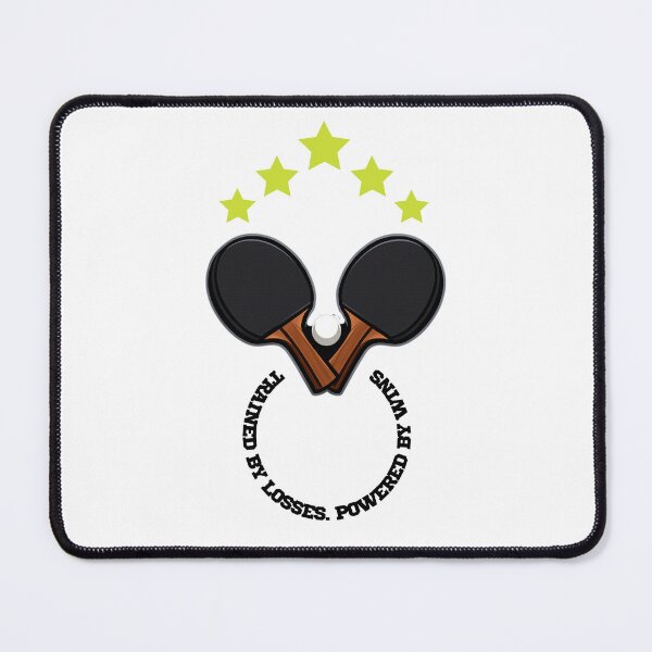 Item preview, Trained By Losses Powered By Wins | Funny Table Tennis Ping Pong T-Shirt designed and sold by OhMyPingCo.