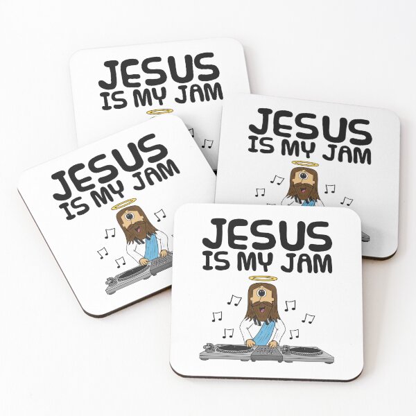 Item preview, Jesus Is My Jam, DJ Musician Christian Funny designed and sold by doodlerob.