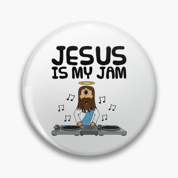 Item preview, Jesus Is My Jam, DJ Musician Christian Funny designed and sold by doodlerob.
