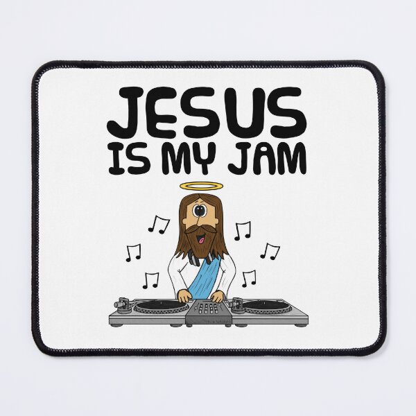 Item preview, Jesus Is My Jam, DJ Musician Christian Funny designed and sold by doodlerob.