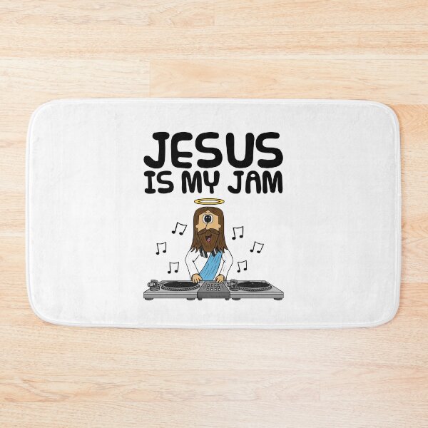 Item preview, Jesus Is My Jam, DJ Musician Christian Funny designed and sold by doodlerob.