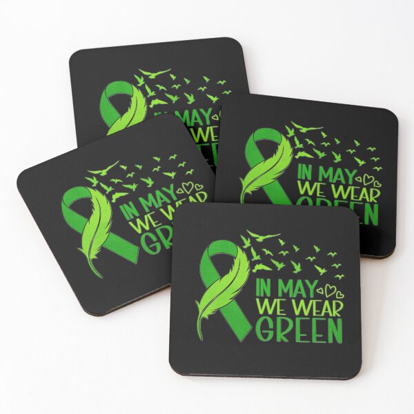 Item preview, In May We Wear Green Mental Health Awareness  designed and sold by Thread&Fable.