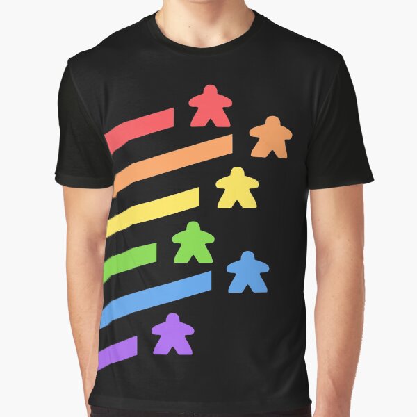 Meeple League Gaming Board Game T-Shirt - Meeple Shirts