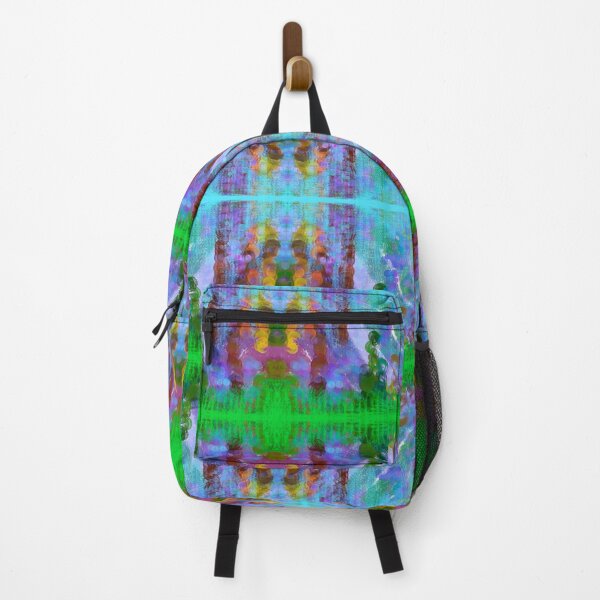Item preview, Blue‑Green Geometric Pattern with Painterly Texture designed and sold by anamariafischer.