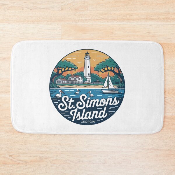 Item preview, St. Simons Island: Coastal Lighthouse Sunset designed and sold by CircinusStore.