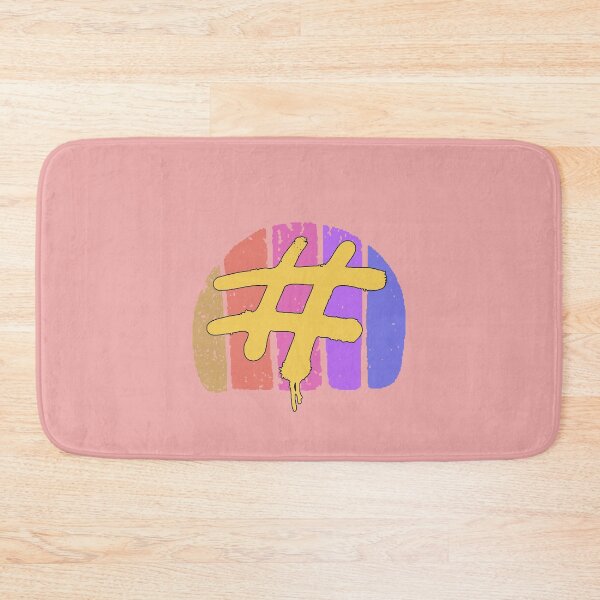 Item preview, Hashtag Symbol, Modern Minimalist Design, Social Media Icon, Aesthetic Style designed and sold by AstronautMerch.