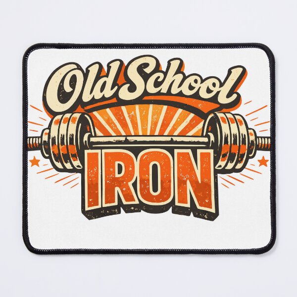 Item preview, Old School Iron Vintage Gym Bodybuilding designed and sold by athenaVart.