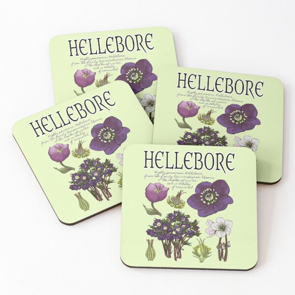 Item preview, Hellebore Botanical designed and sold by Wonderspell Studio.