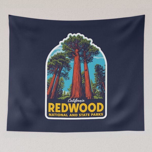 Item preview, Redwood National and State Parks - California designed and sold by StudioRedKoala.